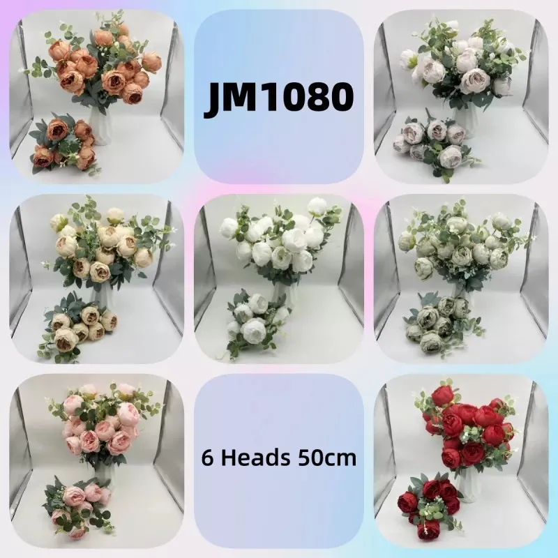 Ang Ouli Artipisyal na Peony Flower ay nagpapalabas ng isang matikas, makatotohanang at klasikong kagandahan