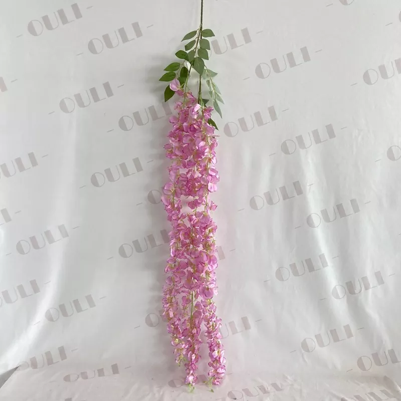 3 tinidor ang artipisyal na mga bulaklak ng wisteria