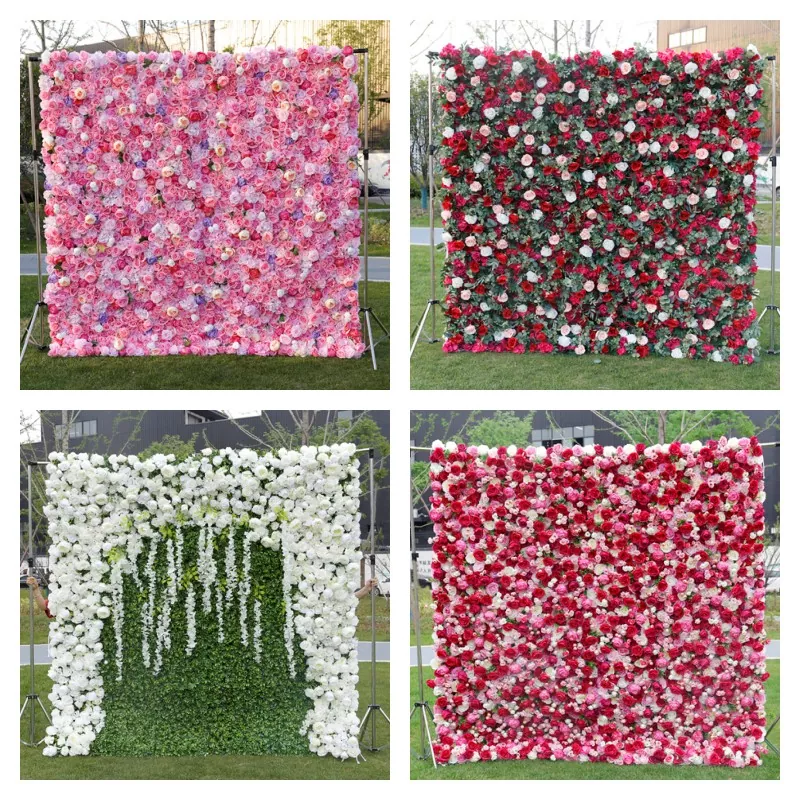 Artipisyal na pader ng bulaklak