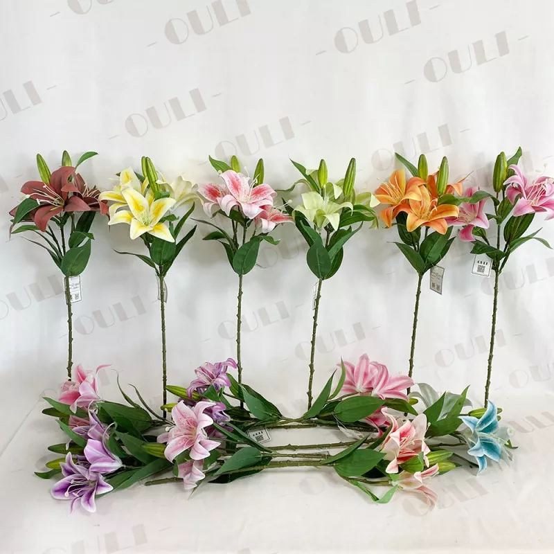 Mga artipisyal na bulaklak na liryo