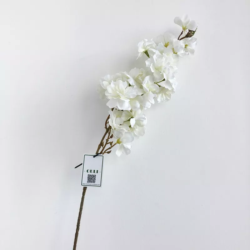 Real touch cherry blossom branch