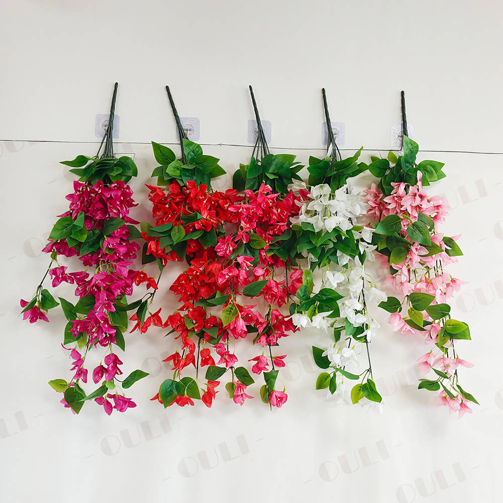 Silk Bougainvillea Wall na nakabitin