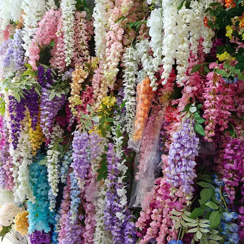 Wisteria Artipisyal na Bulaklak